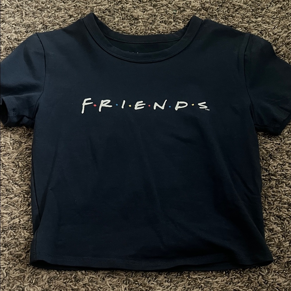 FRIENDS Navy Short-Sleeve Graphic Tee